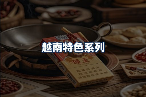 越南香烟展示